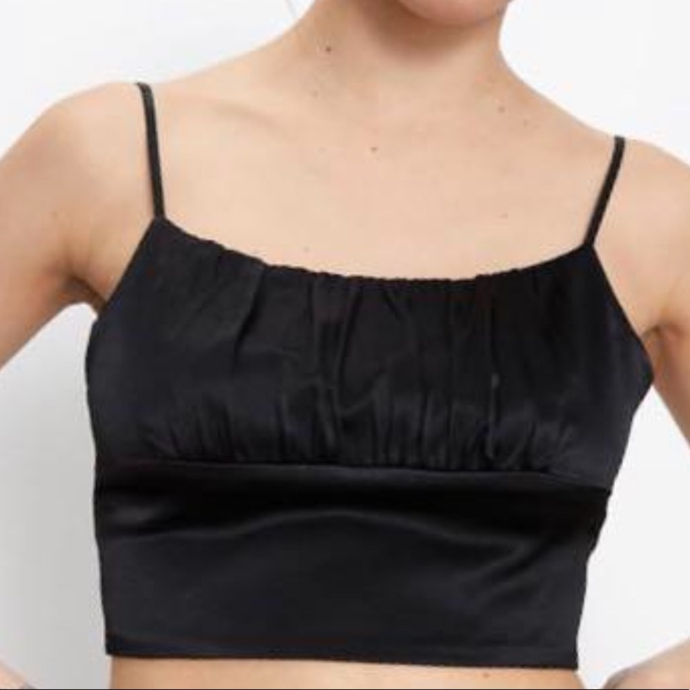 Zara crop tank top